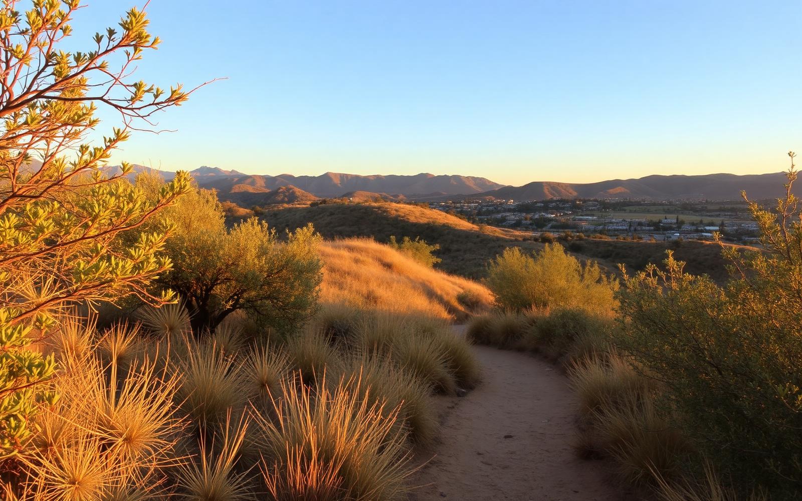 Hillside trail near Summit Estates